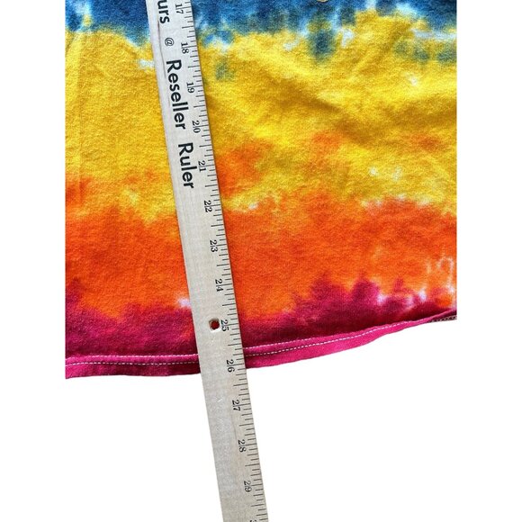 Led Zeppelin Shirt Mens Tee L Tie Dye Colorful Retro Band 1975 Icarus - Picture 3 of 6